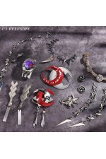 1/3 Delusion Honkai Star Rail Ashveil La Mancha Cosplay Costume